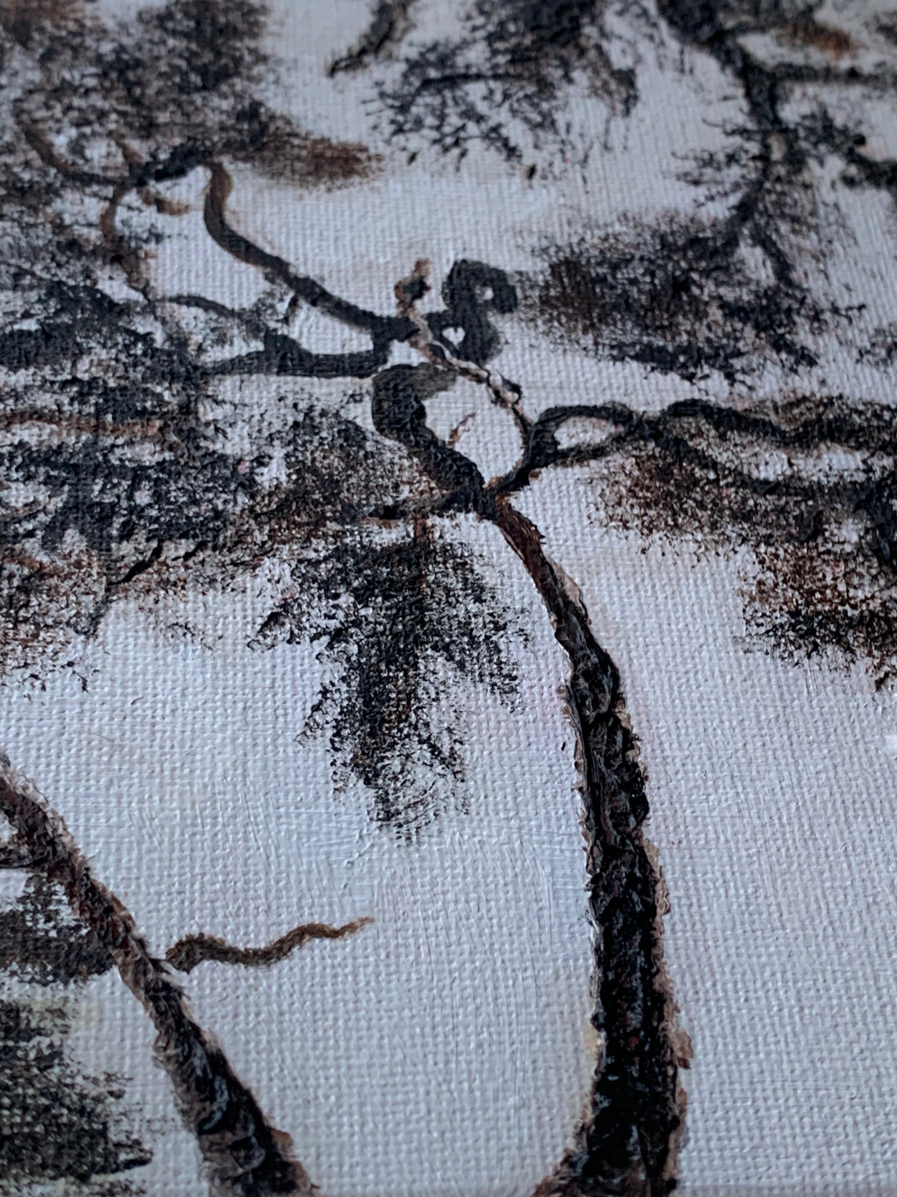 Looked up on a grey day